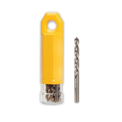 DeWALT 10-Piece Centre Drill Bit Set for Steel, 3mm Max, 3mm Min, HSS Bits