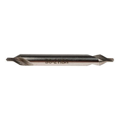 RS PRO HSS double ended centre drill, 1.6mm Diameter, 45 mm Overall