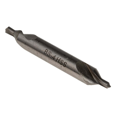 RS PRO HSS double ended centre drill, 3.2mm Diameter, 57 mm Overall
