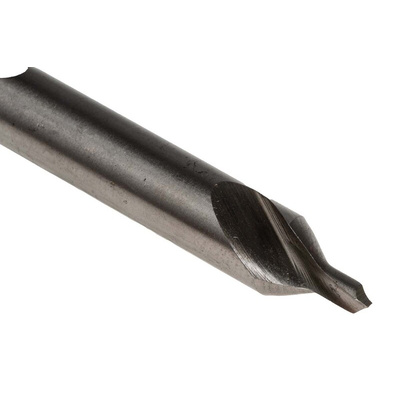 RS PRO HSS double ended centre drill, 3.2mm Diameter, 57 mm Overall