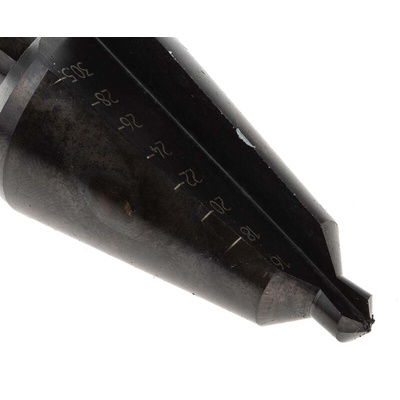 EXACT 3-Piece Step Drill Bit Set for Metal, 30.5mm Max, 3mm Min, HSS Bits