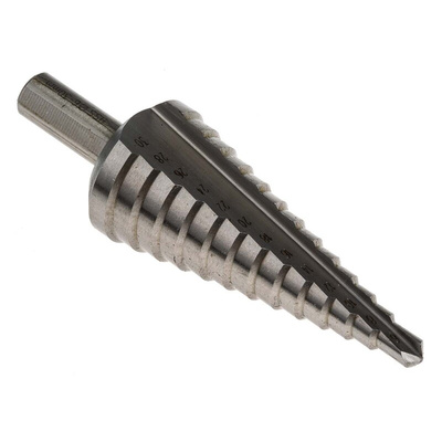 EXACT 3-Piece Step Drill Bit Set for Metal, 30mm Max, 4mm Min, HSS Bits