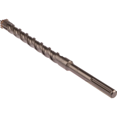 RS PRO Carbide Tipped SDS Max Drill Bit for Masonry, 28mm Diameter, 370 mm Overall