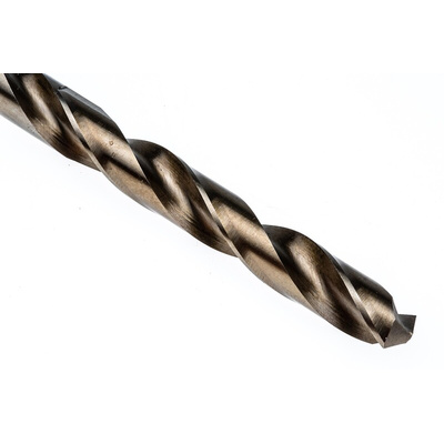 Bosch 10-Piece Twist Drill Bit Set for Metal, 10mm Max, 1mm Min, HSS-Co Bits