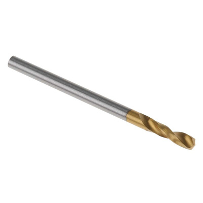 RS PRO HSS Twist Drill Bit, 2.5mm Diameter, 43 mm Overall