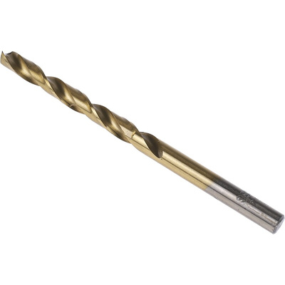 RS PRO HSS Twist Drill Bit, 5.4mm Diameter, 93 mm Overall