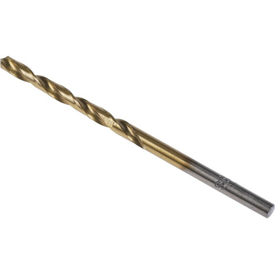 RS PRO HSS Twist Drill Bit, 3.1mm Diameter, 65 mm Overall