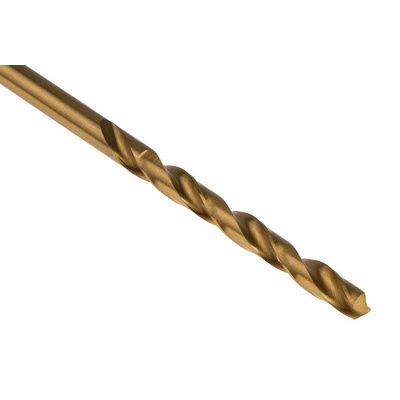 RS PRO HSS Twist Drill Bit, 3.8mm Diameter, 75 mm Overall