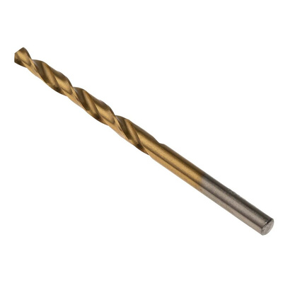 RS PRO HSS Twist Drill Bit, 4.4mm Diameter, 80 mm Overall
