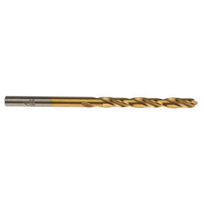 RS PRO HSS Twist Drill Bit, 4.4mm Diameter, 80 mm Overall