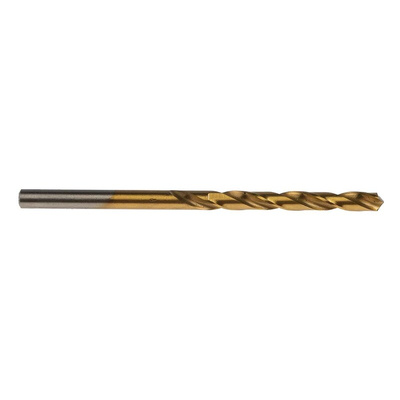 RS PRO HSS Twist Drill Bit, 4.3mm Diameter, 80 mm Overall