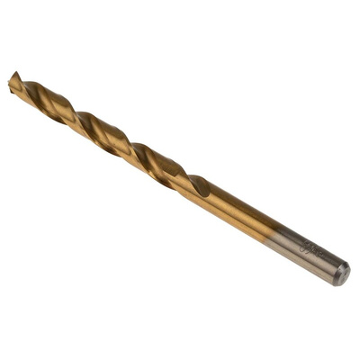 RS PRO HSS Twist Drill Bit, 6.2mm Diameter, 101 mm Overall