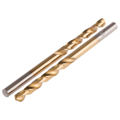 RS PRO HSS Twist Drill Bit, 4.7mm Diameter, 80 mm Overall