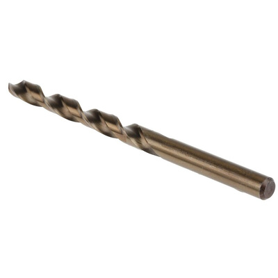 RS PRO HSCo Twist Drill Bit, 7mm Diameter, 109 mm Overall