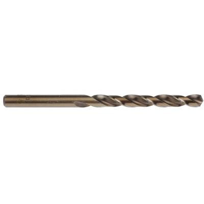 RS PRO HSCo Twist Drill Bit, 7mm Diameter, 109 mm Overall