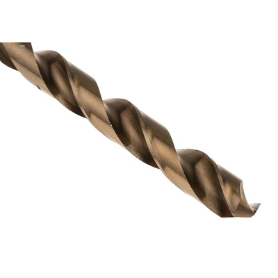 RS PRO HSCo Twist Drill Bit, 10.5mm Diameter, 133 mm Overall