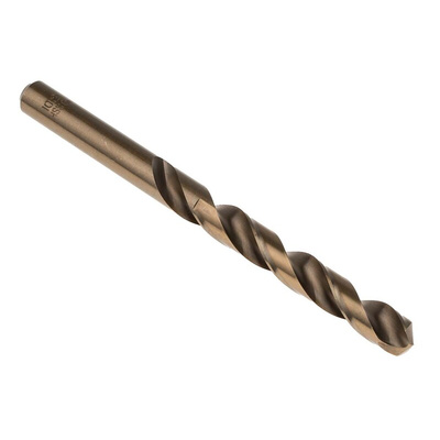 RS PRO HSCo Twist Drill Bit, 10.2mm Diameter, 133 mm Overall