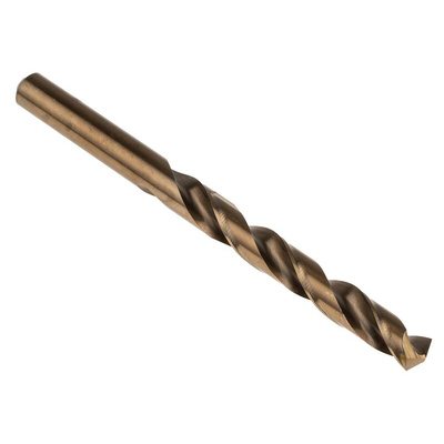 RS PRO HSCo Twist Drill Bit, 9.5mm Diameter, 125 mm Overall