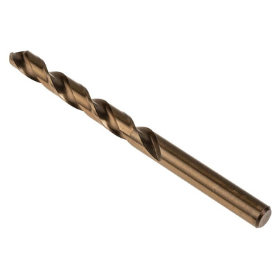 RS PRO HSCo Twist Drill Bit, 9mm Diameter, 125 mm Overall