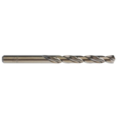 RS PRO HSCo Twist Drill Bit, 8.5mm Diameter, 117 mm Overall