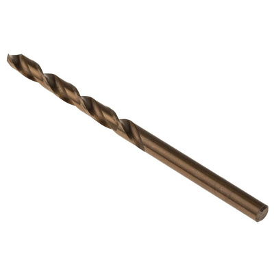 RS PRO HSCo Twist Drill Bit, 4.5mm Diameter, 80 mm Overall