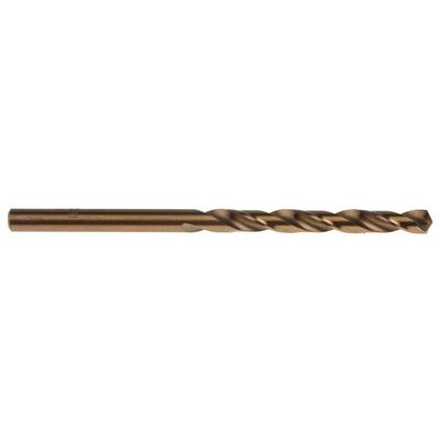 RS PRO HSCo Twist Drill Bit, 4.5mm Diameter, 80 mm Overall