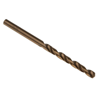 RS PRO HSCo Twist Drill Bit, 4.5mm Diameter, 80 mm Overall