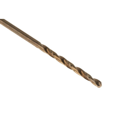 RS PRO HSCo Twist Drill Bit, 1.5mm Diameter, 40 mm Overall