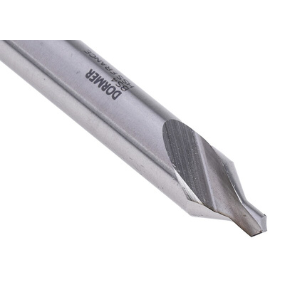 Dormer A225 Series HSS Centre Drill Bit, 1/8" → 5/16" Diameter, 57 mm Overall