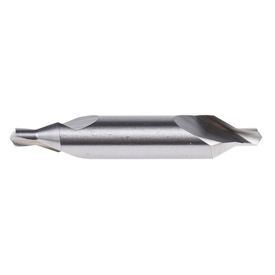 Dormer A225 Series HSS Centre Drill Bit, 3/16" → 7/16" Diameter, 64 mm Overall