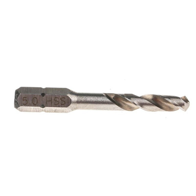 RS PRO HSS Twist Drill Bit, 5mm Diameter