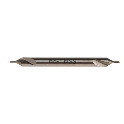 RS PRO HSS double ended centre drill, 1.2mm Diameter, 45 mm Overall
