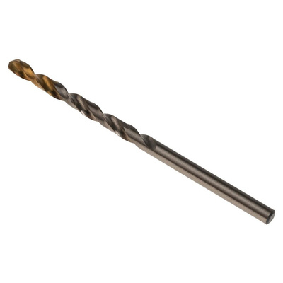 Dormer A002 Series HSS-TiN Twist Drill Bit, 3.5mm Diameter, 70 mm Overall