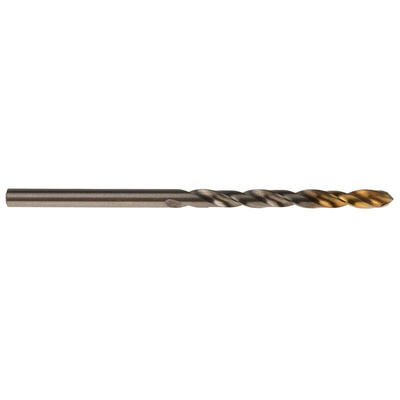 Dormer A002 Series HSS-TiN Twist Drill Bit, 3.5mm Diameter, 70 mm Overall