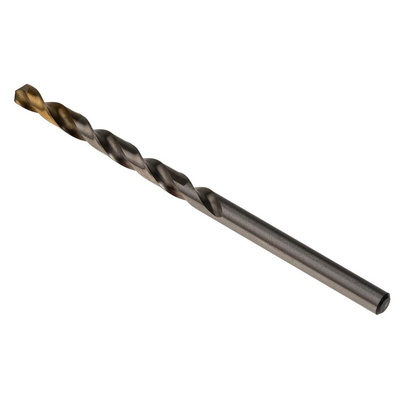 Dormer A002 Series HSS-TiN Twist Drill Bit, 4mm Diameter, 75 mm Overall