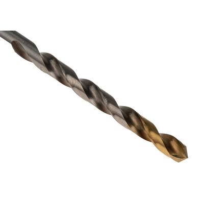 Dormer A002 Series HSS-TiN Twist Drill Bit, 4mm Diameter, 75 mm Overall