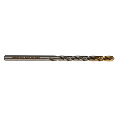 Dormer A002 Series HSS-TiN Twist Drill Bit, 4mm Diameter, 75 mm Overall