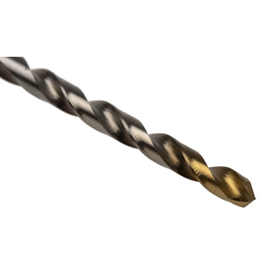 Dormer A002 Series HSS-TiN Twist Drill Bit, 4.2mm Diameter, 75 mm Overall