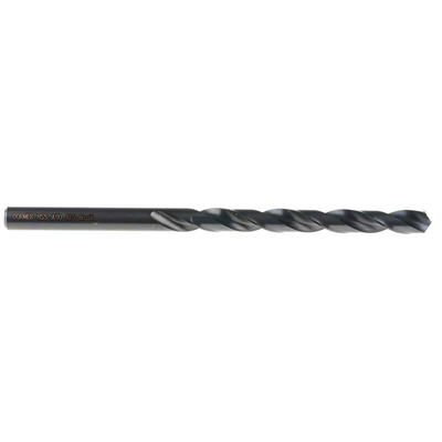 Dormer A110 Series HSS Twist Drill Bit, 10.5mm Diameter, 184 mm Overall