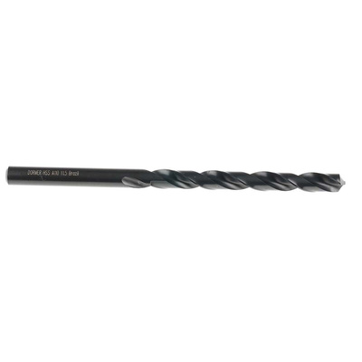 Dormer A110 Series HSS Twist Drill Bit, 11.5mm Diameter, 195 mm Overall
