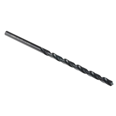 Dormer A110 Series HSS Twist Drill Bit, 6.35mm Diameter, 148 mm Overall