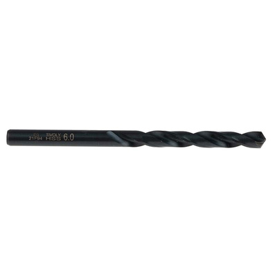 Tivoly HSS Twist Drill Bit, 6mm Diameter