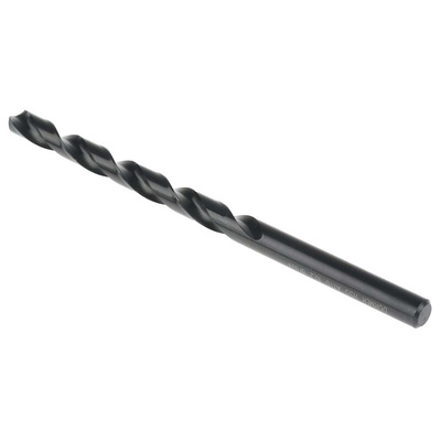 Dormer A110 Series HSS Twist Drill Bit, 10.2mm Diameter, 184 mm Overall