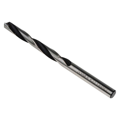 Dormer A160 Series HSS; Solid Carbide Tipped Twist Drill Bit, 7mm Diameter, 109 mm Overall