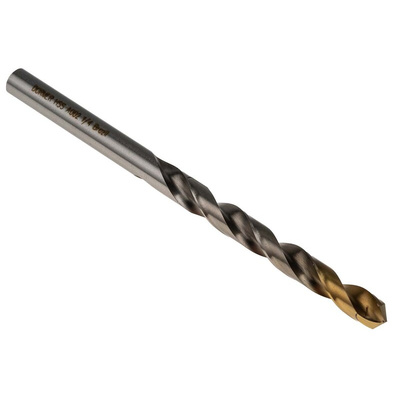 Dormer A002 Series HSS Twist Drill Bit, 6.35mm Diameter, 101 mm Overall