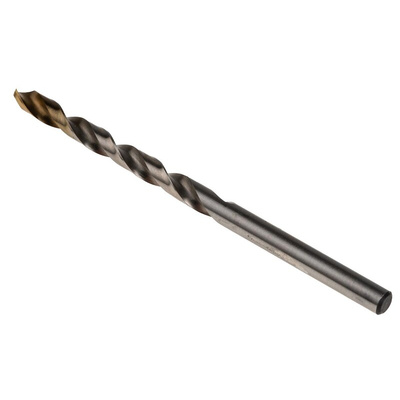 Dormer A002 Series HSS-TiN Twist Drill Bit, 4.1mm Diameter, 75 mm Overall