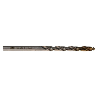 Dormer A002 Series HSS-TiN Twist Drill Bit, 4.1mm Diameter, 75 mm Overall