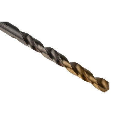 Dormer A002 Series HSS-TiN Twist Drill Bit, 4.7mm Diameter, 80 mm Overall