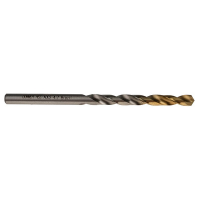 Dormer A002 Series HSS-TiN Twist Drill Bit, 4.7mm Diameter, 80 mm Overall