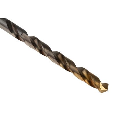 Dormer A002 Series HSS-TiN Twist Drill Bit, 4.5mm Diameter, 80 mm Overall